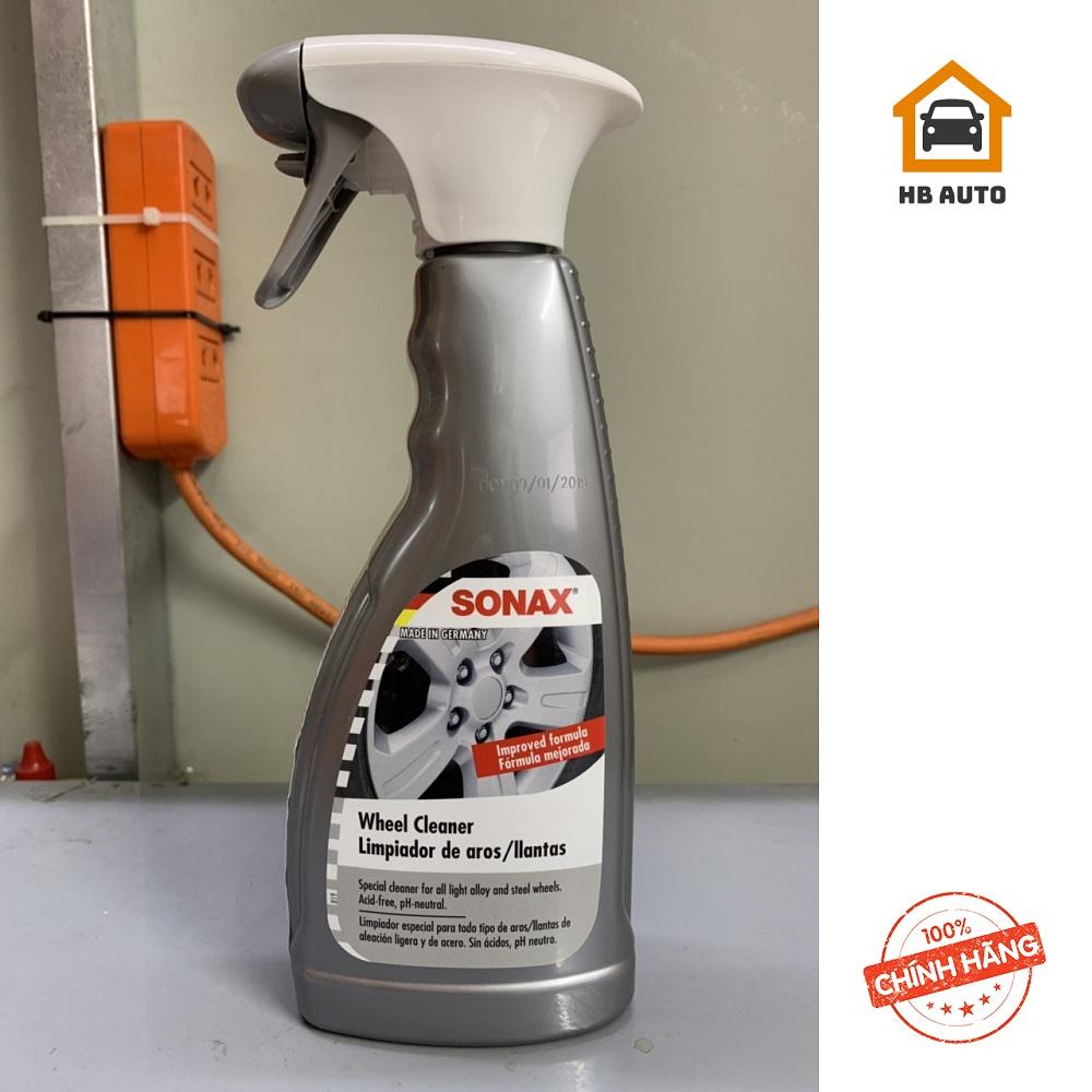 [FreeshipMAX] Chai xịt rửa vành mâm xe Sonax 500ml 429200