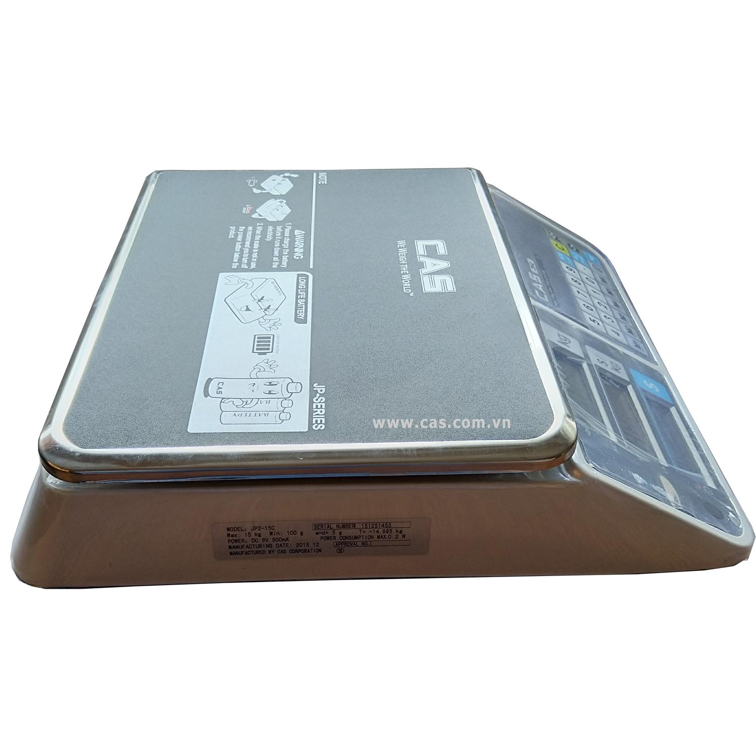 Cân điện tử CAS JP2 LCD 15Kg