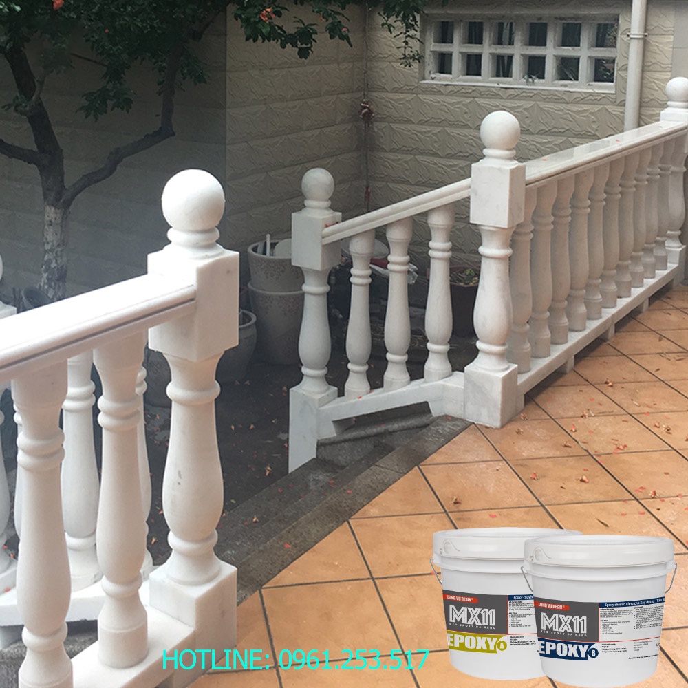 Keo Dán Đá Epoxy Hai Thành Phần AB Đa Năng MX11