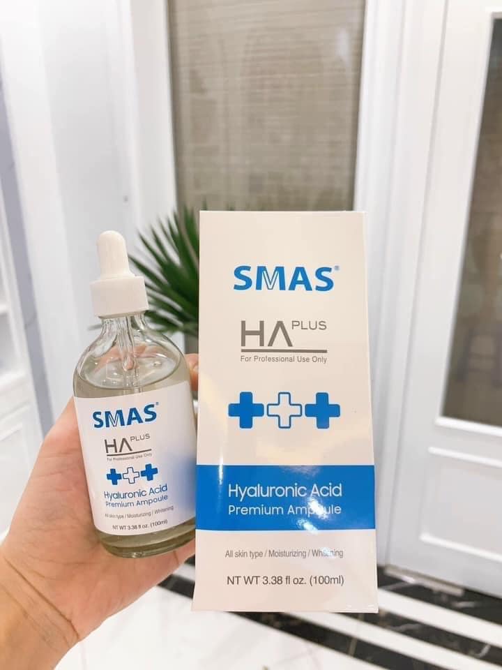 Serum Smas HA Plus Hỗ Trợ Dưỡng Ẩm Sáng Da 100ml