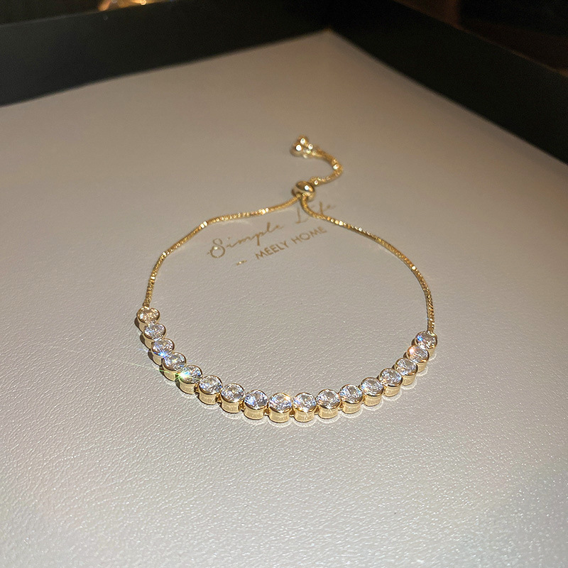 Vòng tay nữ, lắc tay nữ dây rút phối xích họa tiết da báo phong cách Vintage | HER.ACC | T1