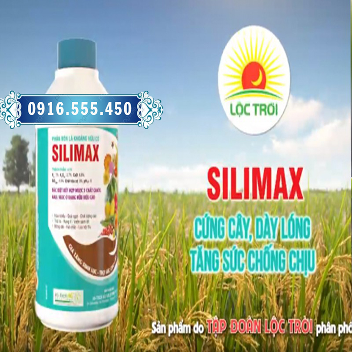 Silimax Phân bón lá hữu cơ cao cấp Lộc Trời