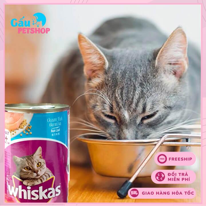 Pate WHISKAS lon cho mèo (400gr)