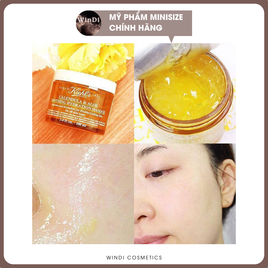 Mặt nạ hoa cúc 𝐊.𝐢.𝐞.𝐡.𝐥'𝐬 𝐂𝐚𝐥𝐞𝐧𝐝𝐮𝐥𝐚 & 𝐀𝐥𝐨𝐞 𝐬𝐨𝐨𝐭𝐡𝐢𝐧𝐠 𝐡𝐲𝐝𝐫𝐚𝐭𝐢𝐨𝐧 14g