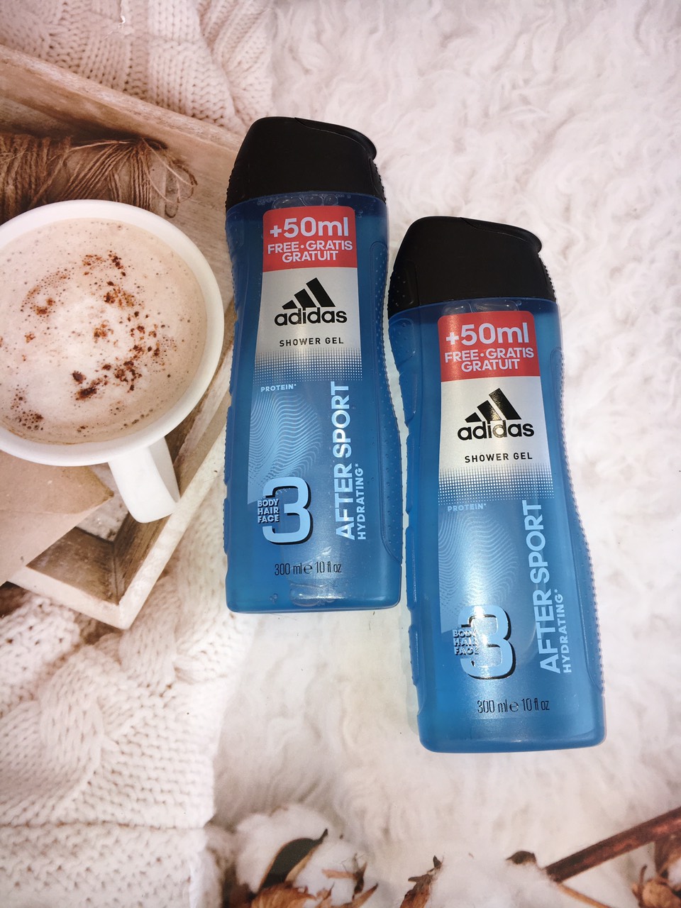 TẮM GỘI ADIDAS MEN 3IN1 - ĐỨC