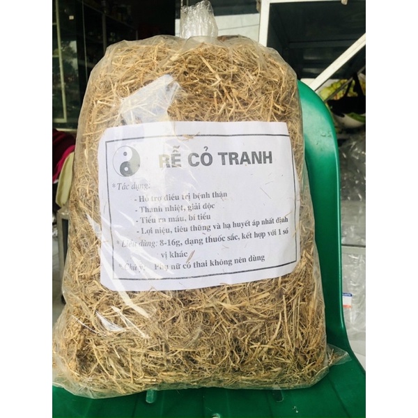 1kg rễ cỏ tranh khô