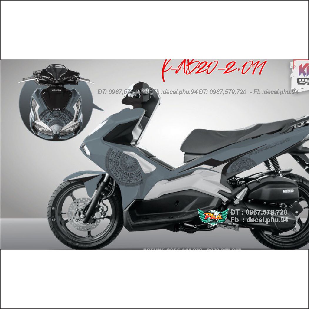 Tem rời Ab 2020 Trống đồng xám đen (Y)