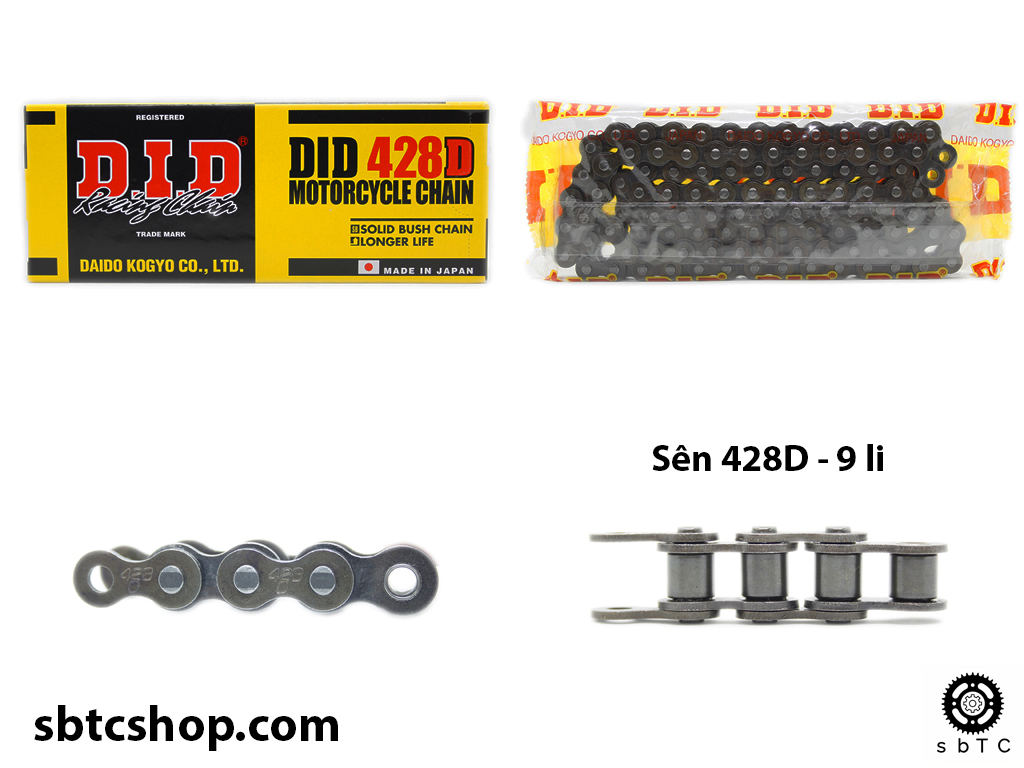 [HCM]Sên lẻ DID 428D chính hãng Nhật Bản