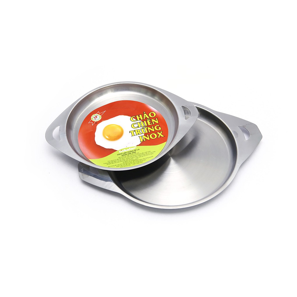 Chảo Ốp La Chiên Trứng Inox Nhỏ