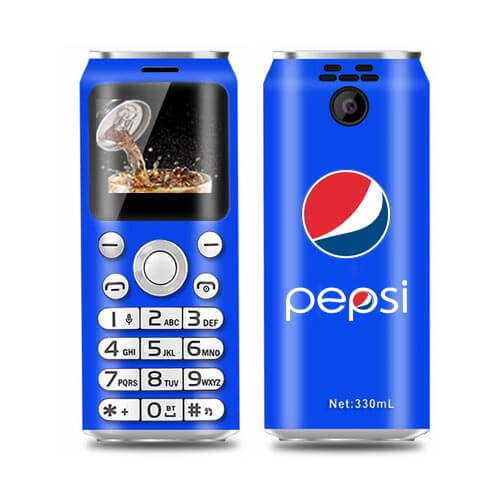 Mới Fullbox Điện thoại Mini Satrend K8 2SIM - ĐIỆN THOẠI COCA COLA & PEPSI