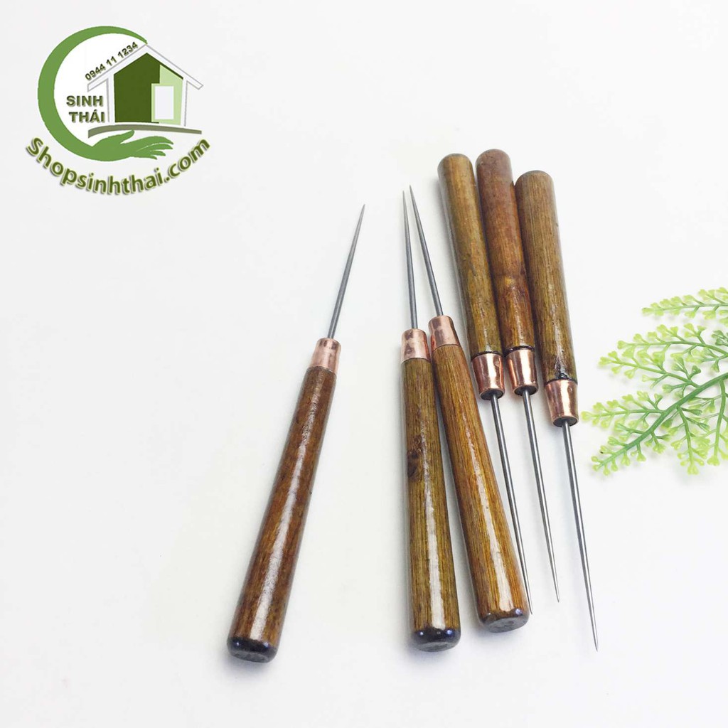 [HCM]Cây dùi đục - dùi mũi nhọn cán gỗ 16cm