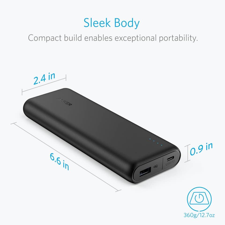 Pin sạc dự phòng Anker PowerCore 20000mAh