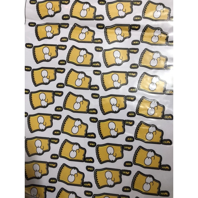 [HCM]tem sticker lấp ló dán điện thoại dán ipod