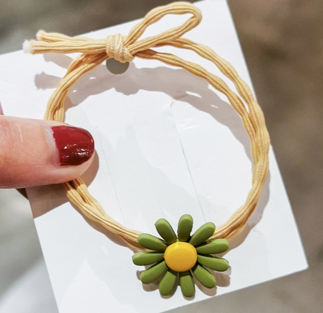 [ SIÊU XINH ] - COMBO 5 DÂY CỘT TÓC HÌNH HOA MẶT TRỜI SIÊU CUTE