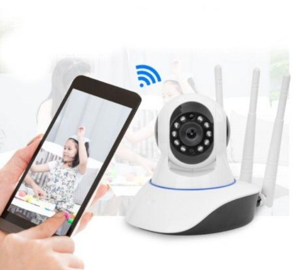 Camera Yoosee 3 râu bắt WiFi 2019