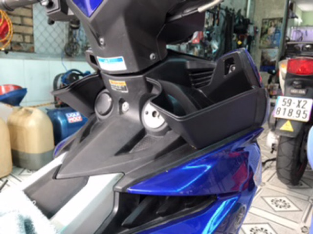 Hộc đựng đồ 2 bên dành cho xe máy exciter 150 các đời (Loại 1)