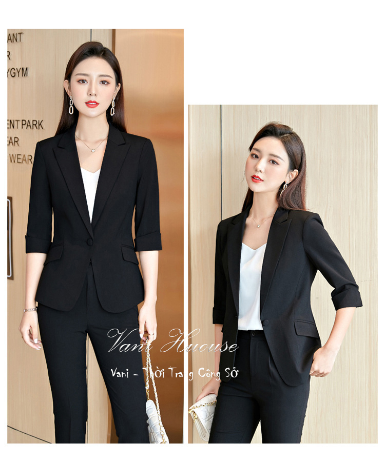 Set nguyên bộ áo Vest quần dài