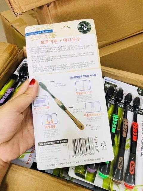 VỈ 4 BÀN CHẢI ĐÁNH RĂNG