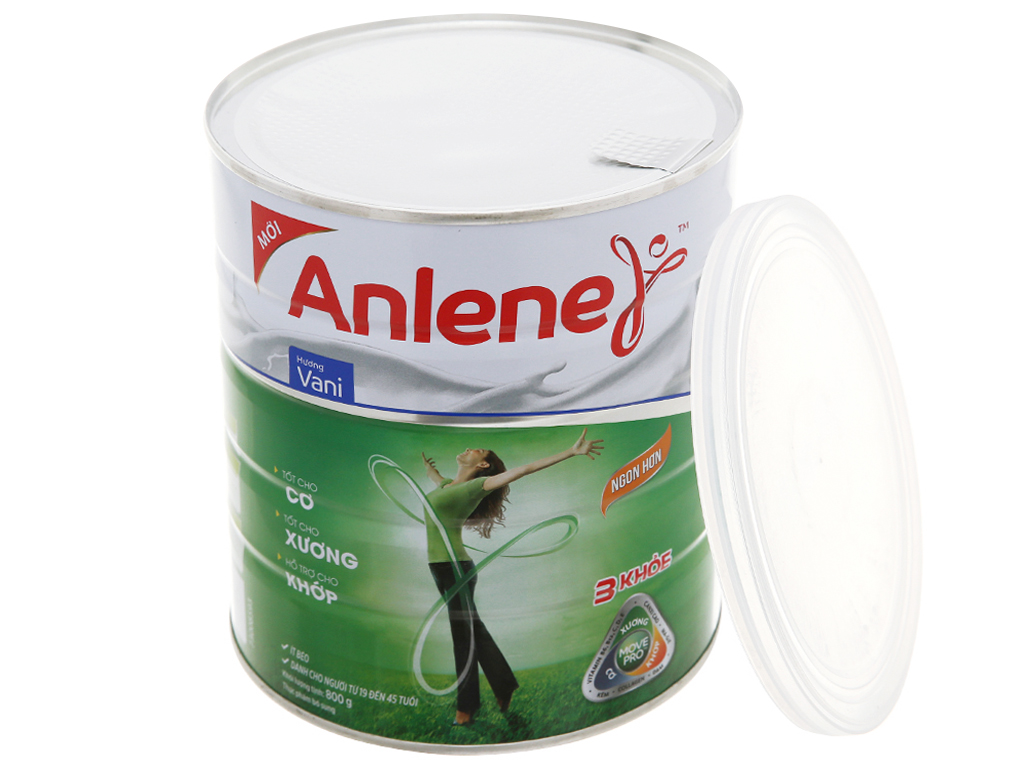 Combo 2 Lon Anlene Vani 3X  (800g)