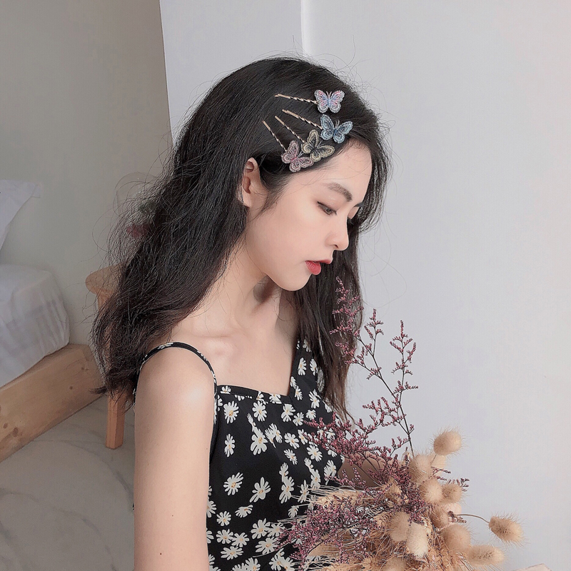 [HCM][Có sẵn] Kẹp tóc xước hình bướm Butterfly HOT TREND