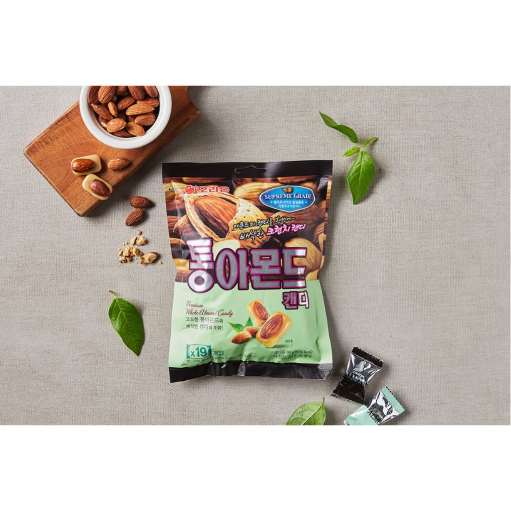 Kẹo hạnh nhân Orion 90g (Hàn Quốc)
