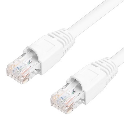 Dây mạng Cat6 (cáp lan) bấm sẵn 2 đầu - 5m - 50m - Trắng