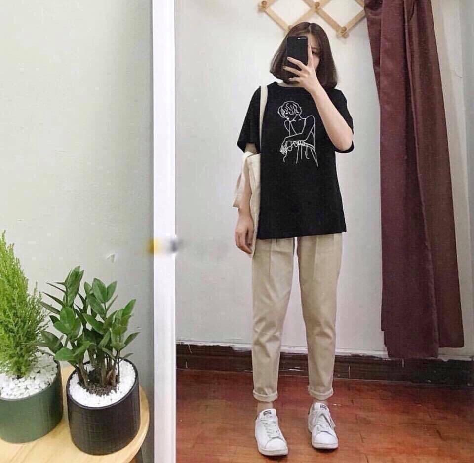 Quần kaki Basic pants Unisex vải mềm mịn siêu đẹp