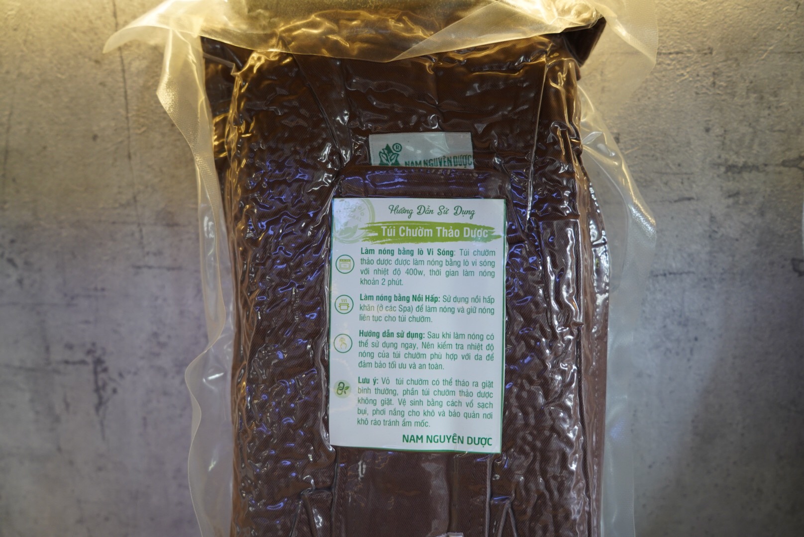 Gối Chườm Nóng Thảo Dược Quế (Cổ Gáy) 1kg
