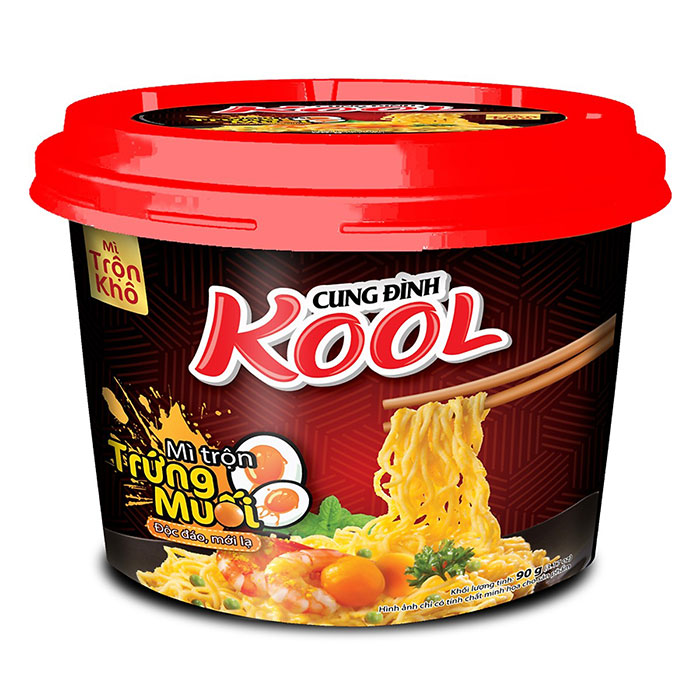 MỘT THÙNG MÌ TRỨNG MUỐI CUNG ĐÌNH KOOL