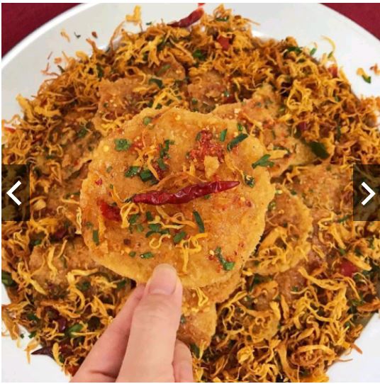 Cơm Cháy Lắc Khô Gà 500G (Đóng zip) Bò Đội Nón