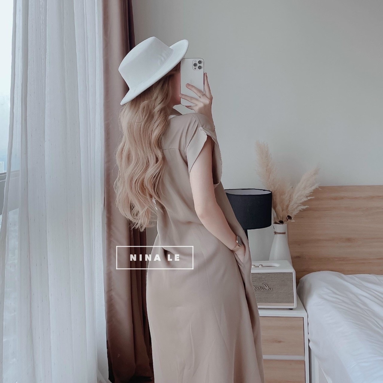 [FREE SHIP] Đầm thun 2 chi tiết phối màu siêu hot.