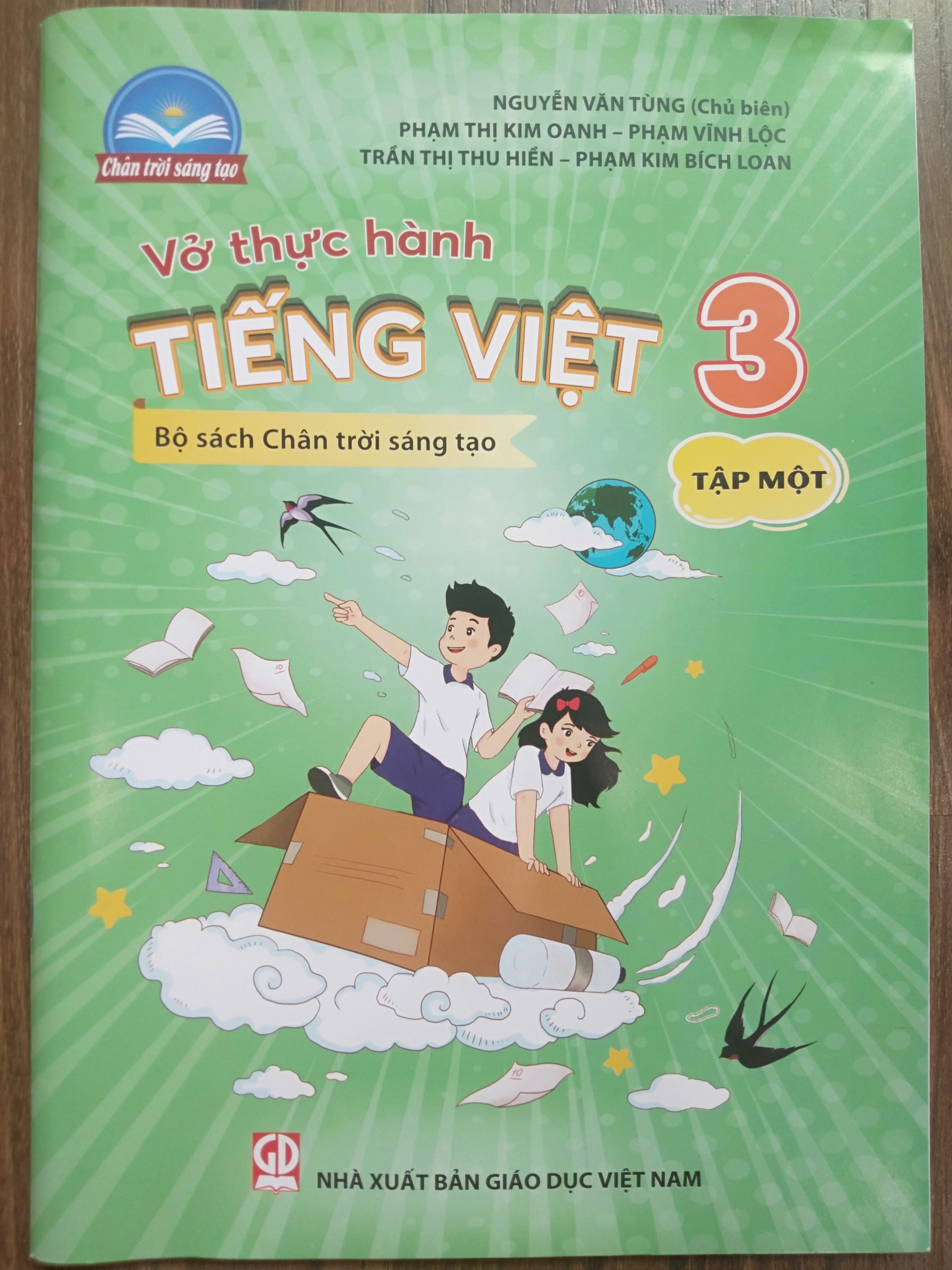 Sách - Vở thực hành Tiếng Việt 3 - tập 1 (Bộ sách Chân trời sáng tạo)