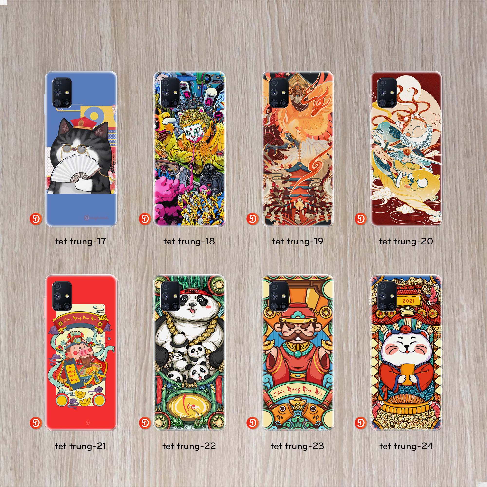 Ốp lưng điện thoại mèo thần tài cho điện thoại samsung galaxy m51