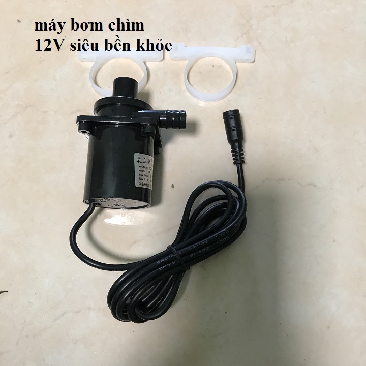 máy bơm nước 12v - 18w - máy bơm nước 12V