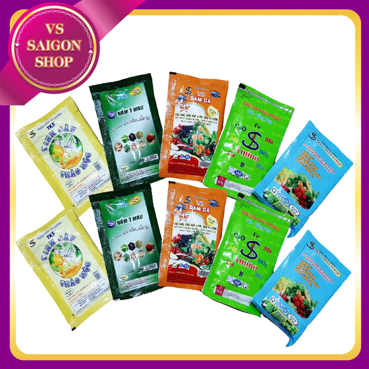 [ MUA 10 TẶNG 2 ] GÓI 50G: Phân Bón Lá Trung Vi Lượng