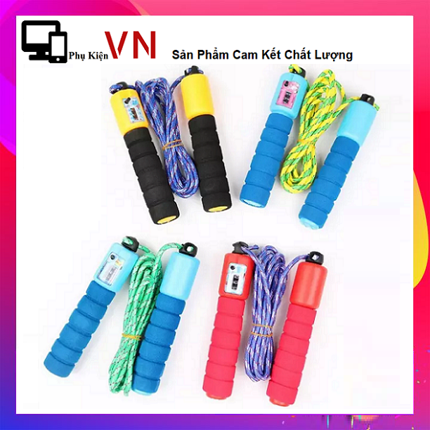 ⚡ Dây Nhảy Thể Dục Có Bộ Đếm Số Vòng Nhảy - Dụng Cụ Tập Gym, Tiết Kiệm Được Chi Phí, Tập Mọi Lúc Mọi Nơi, Mọi Thời Điểm. ⚡