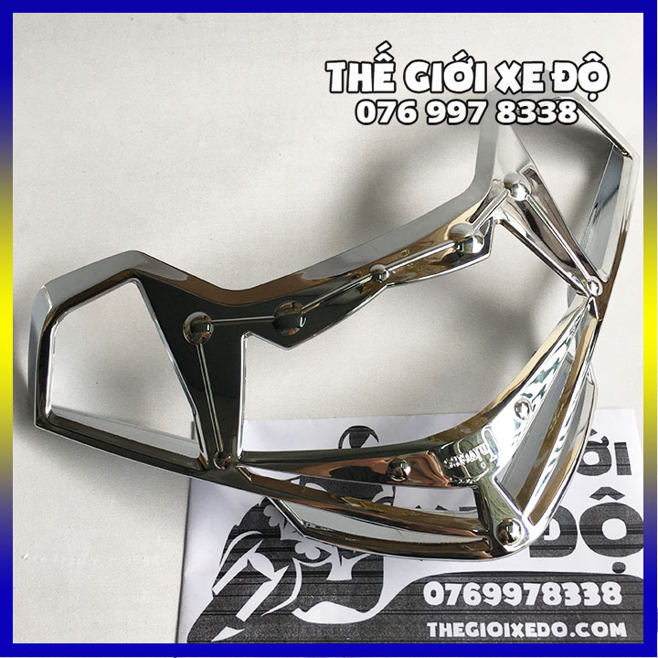 ốp đèn sau vision 2021 cao cấp - chụp lái vision - ốp đèn hậu vision xi mạ crom