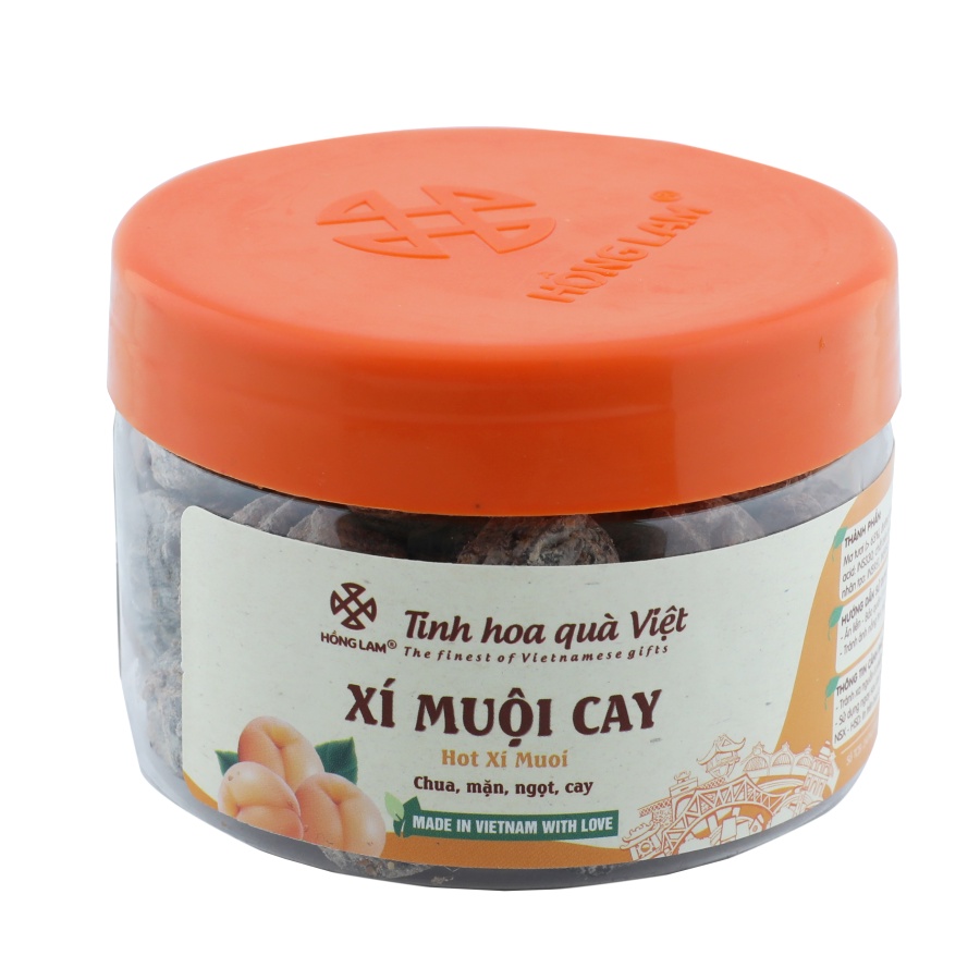 XÍ MUỘI CAY HỒNG LAM (HỘP 200G,300G,500G)