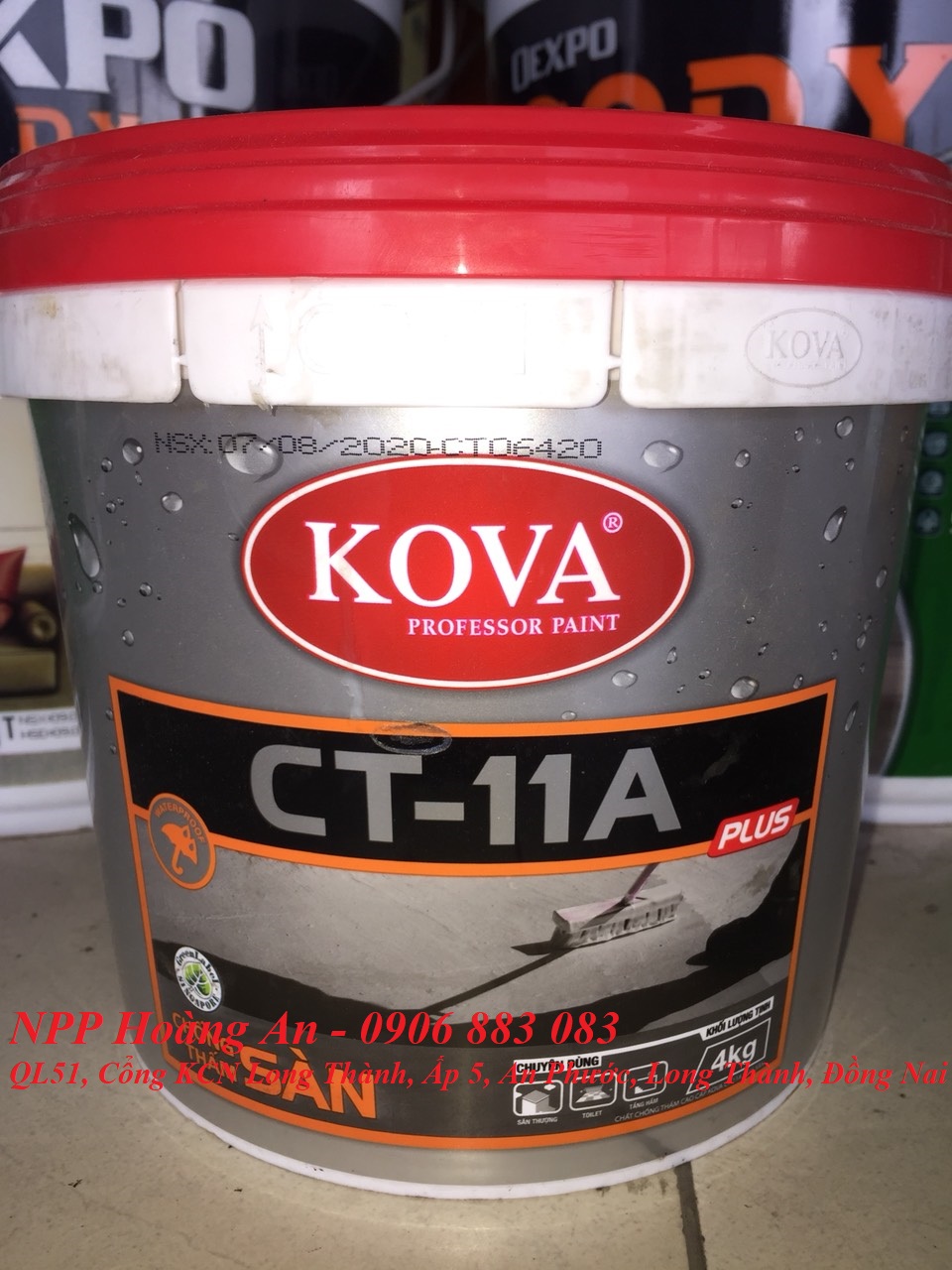 [HCM]KOVA CHỐNG THẤM CT 11A 4KG