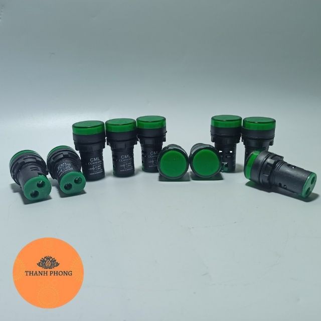 Đèn Báo CML AD16-22DS Phi 22 Xanh Đỏ