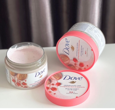 [CHUẨN Mỹ] Tẩy Tế Bào Chết Dove Bản Mỹ MACCA Lựu Đỏ 298gr Exfoliating Body - Chăm Sóc Da Giúp Da Sáng Mịn Date 2025