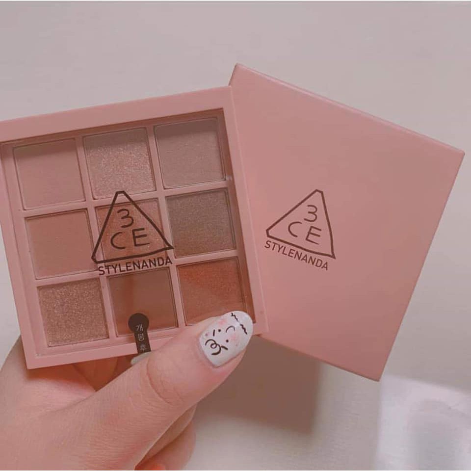 Bảng phấn mắt 3CE 9 ô over take