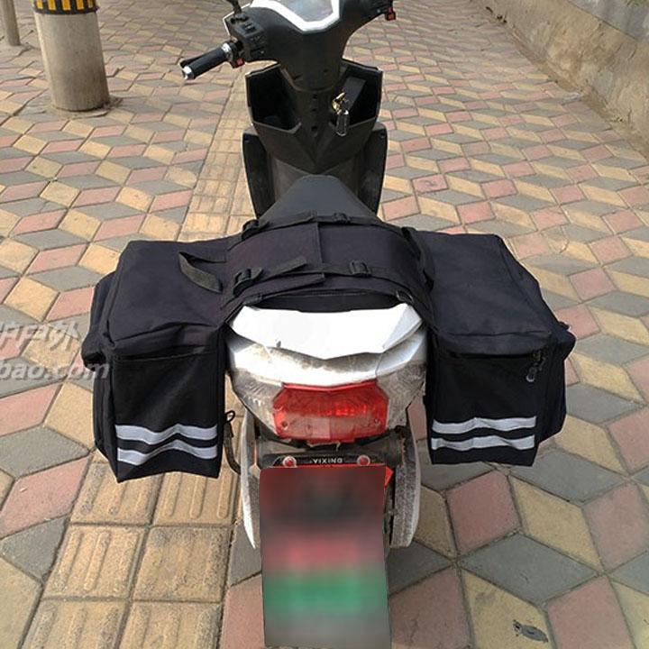 Túi đựng đồ treo hông xe máy Oxord 2 bên