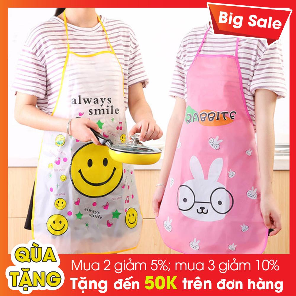 Tạp Dề Hoạt Hình Dễ Thương