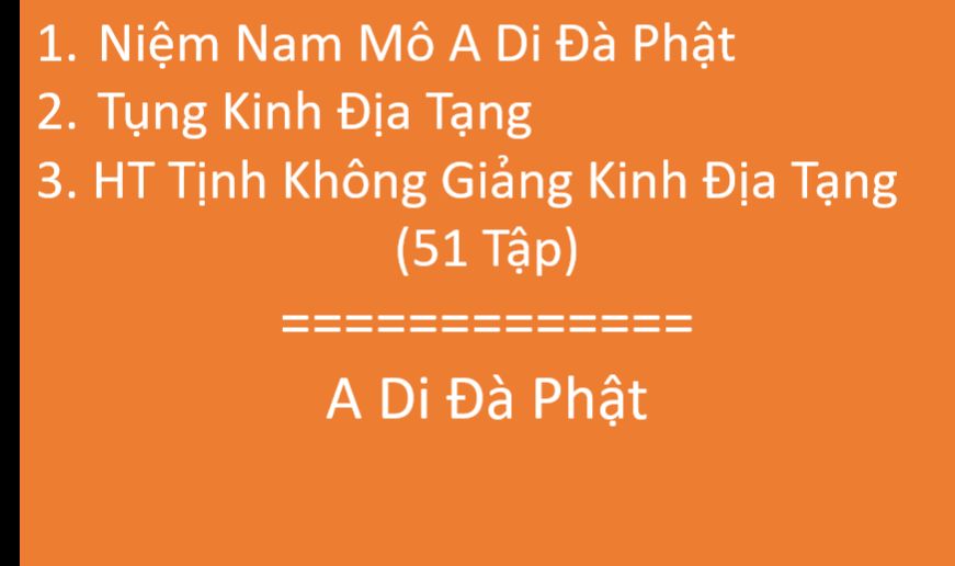 THẺ NHỚ BÀI GIẢNG PHẬT PHÁP RẤT HAY