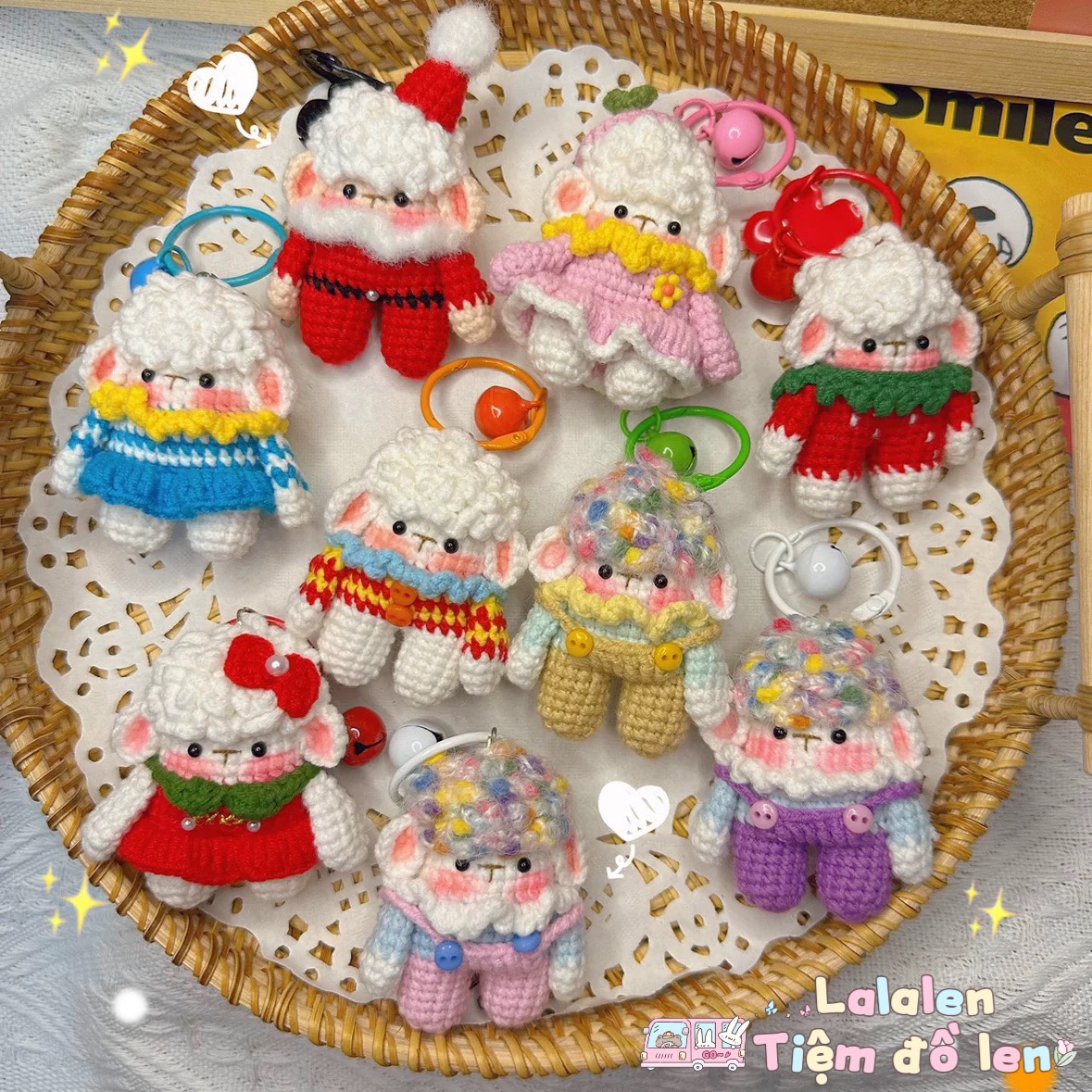 Khoen Móc Khoá Dạng Mắc Cài (Size 3cm)