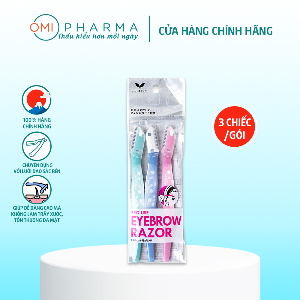 Dao cạo lông mày s select pro use eyebrow razor