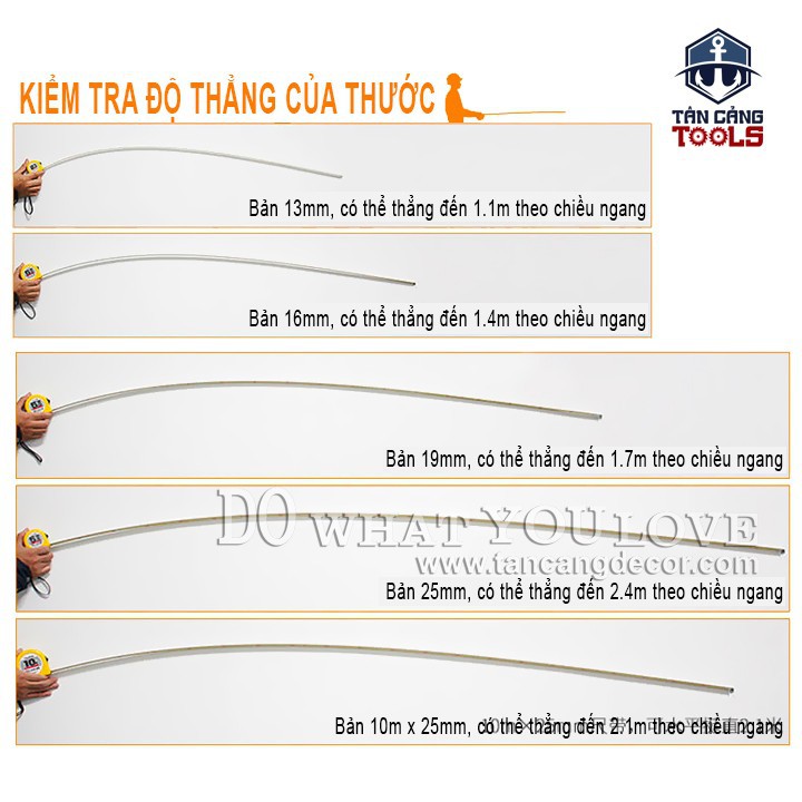 Thước Cuộn Thép Tajima