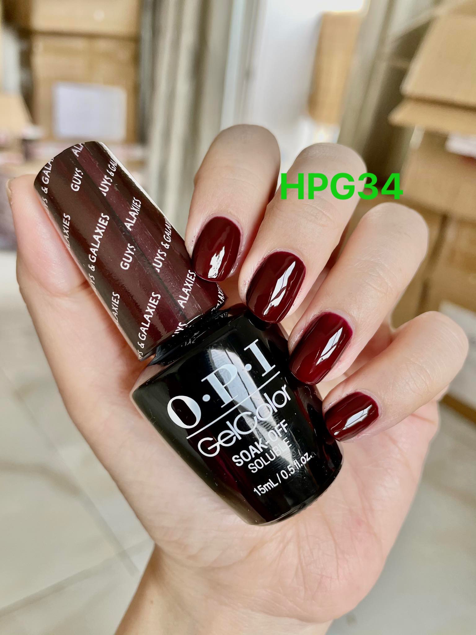 Sale 50% Sơn Gel Hơ Máy Opi (HPG34)