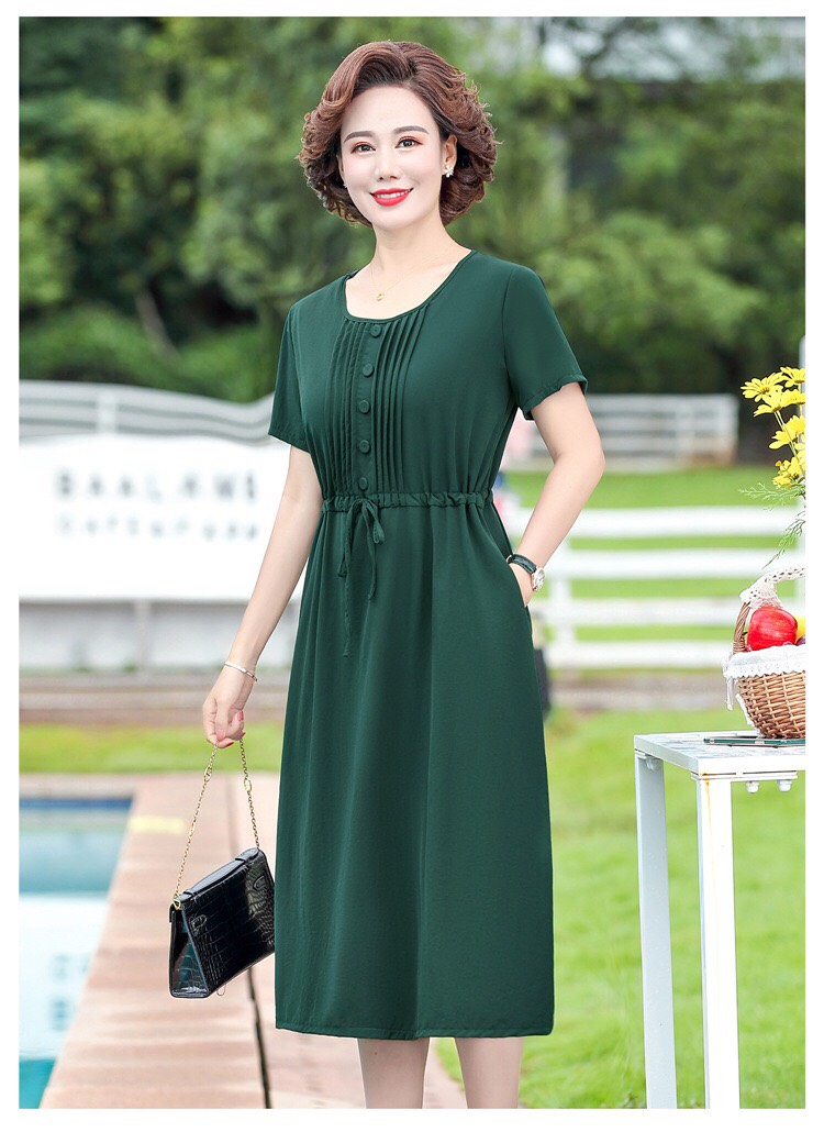 Luxury patterned dress Lz.01406